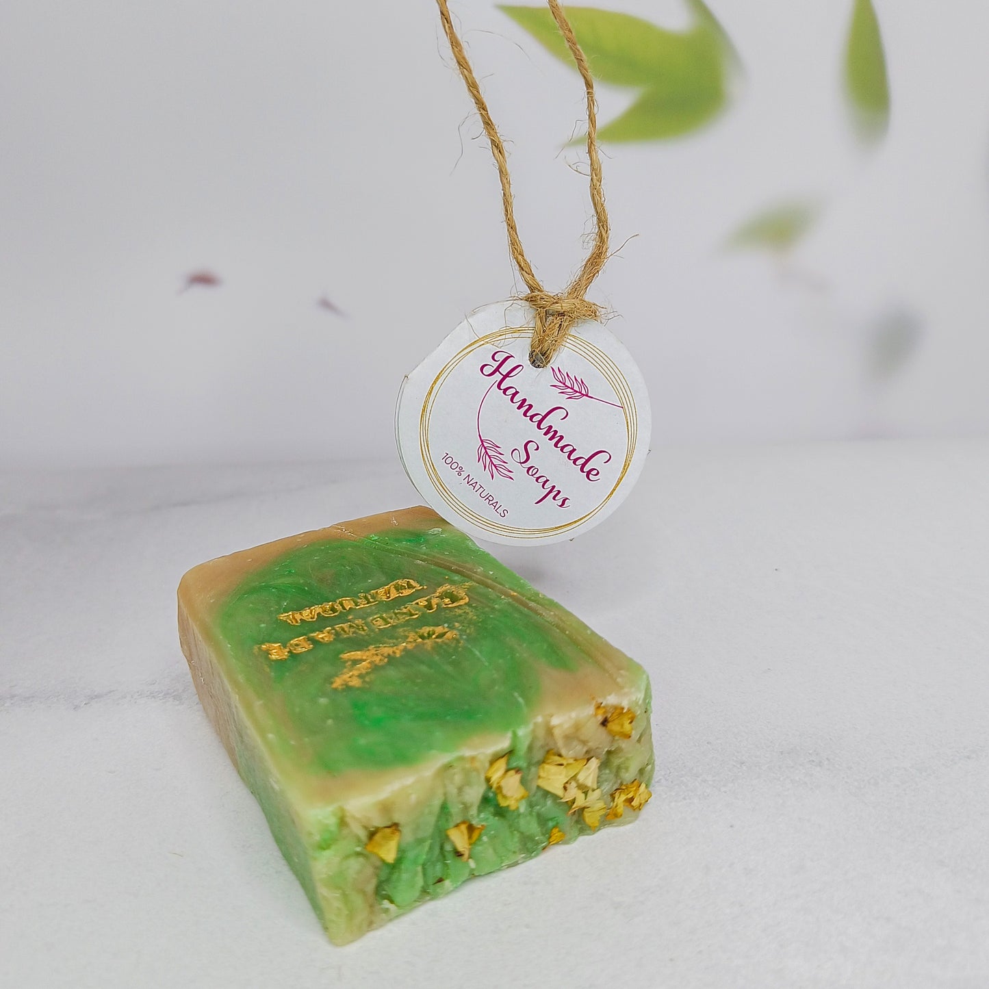 Cleansing Skin Tightening Cucumber Mint Soap