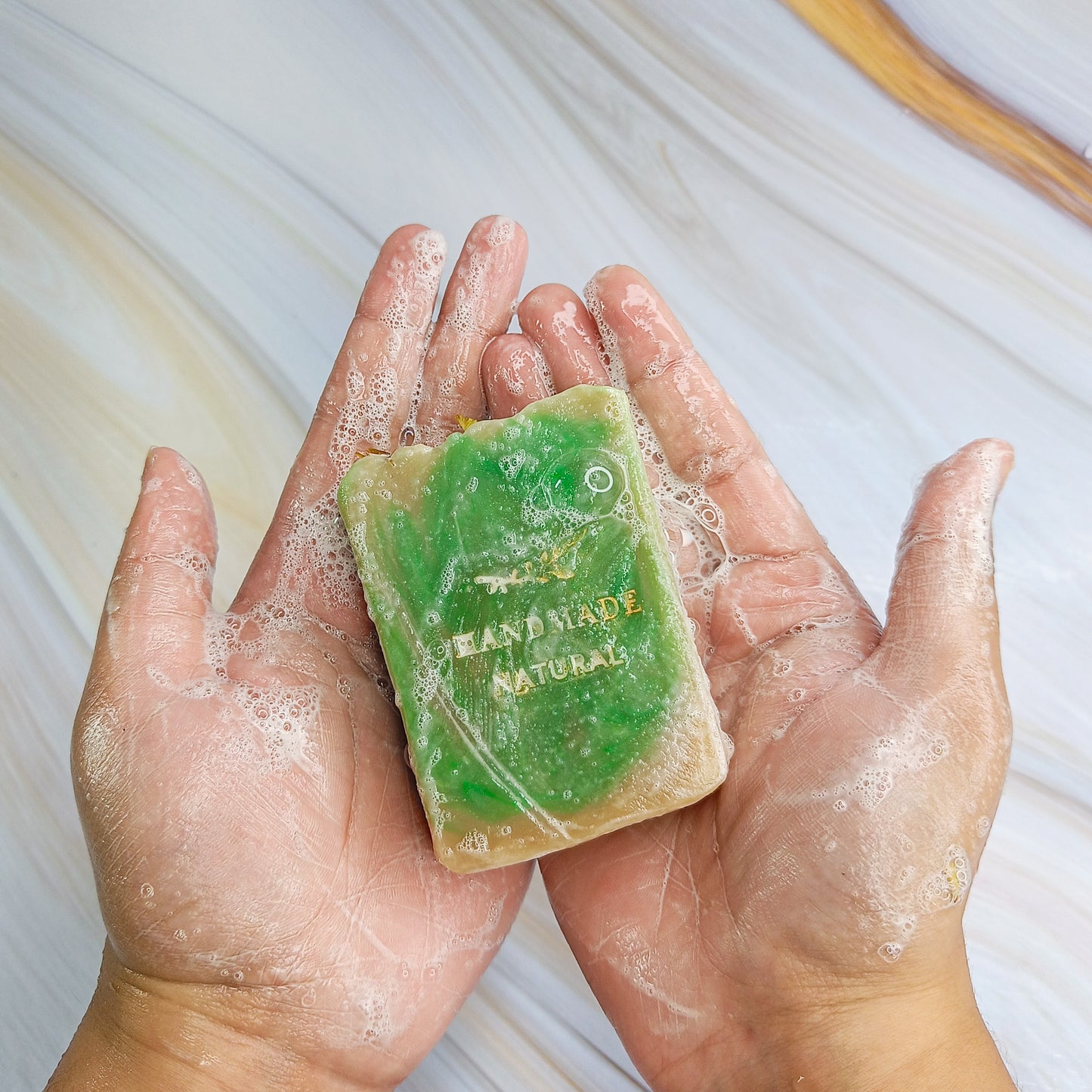 Cleansing Skin Tightening Cucumber Mint Soap