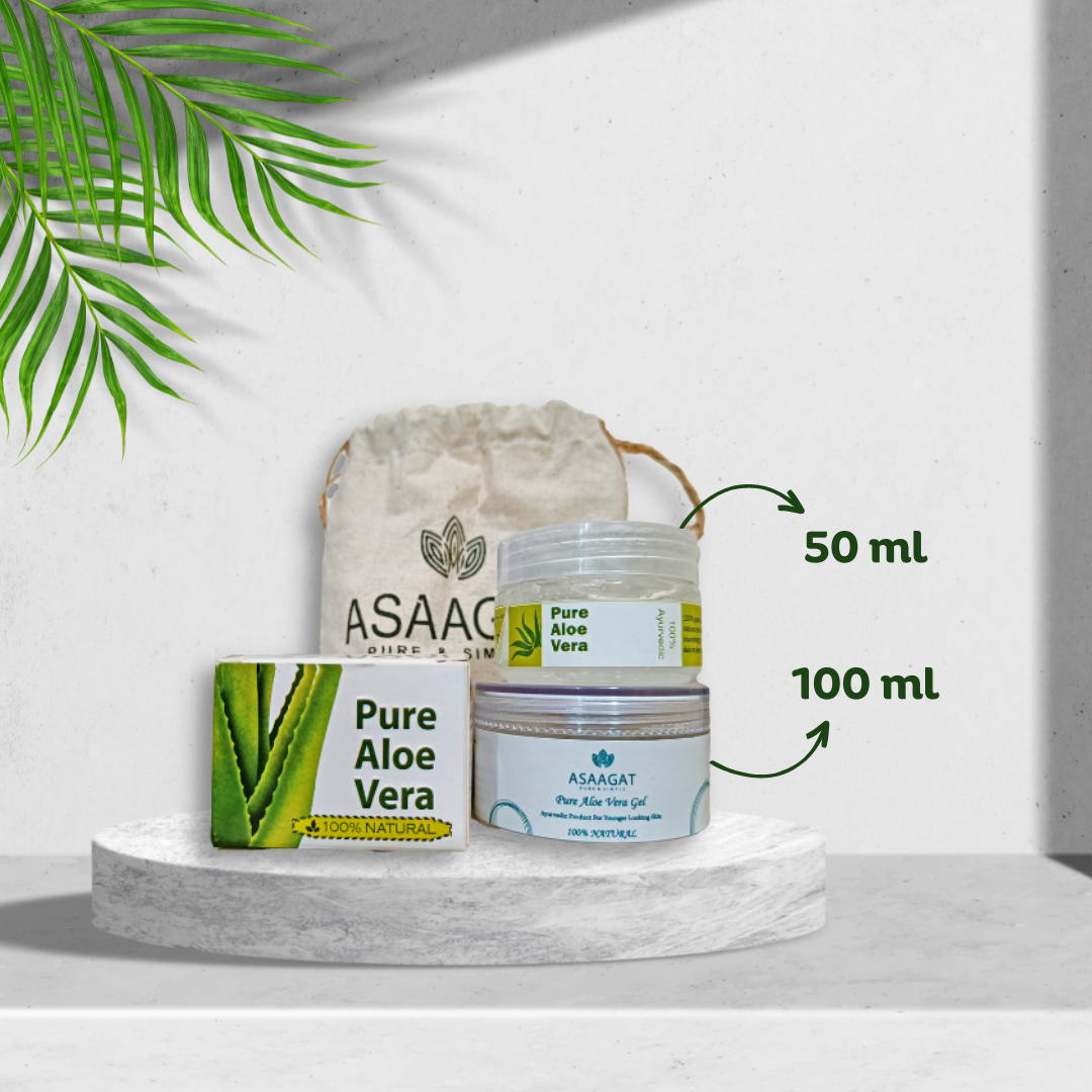 100% Pure & Natural Aloe Vera Gel 130 ml