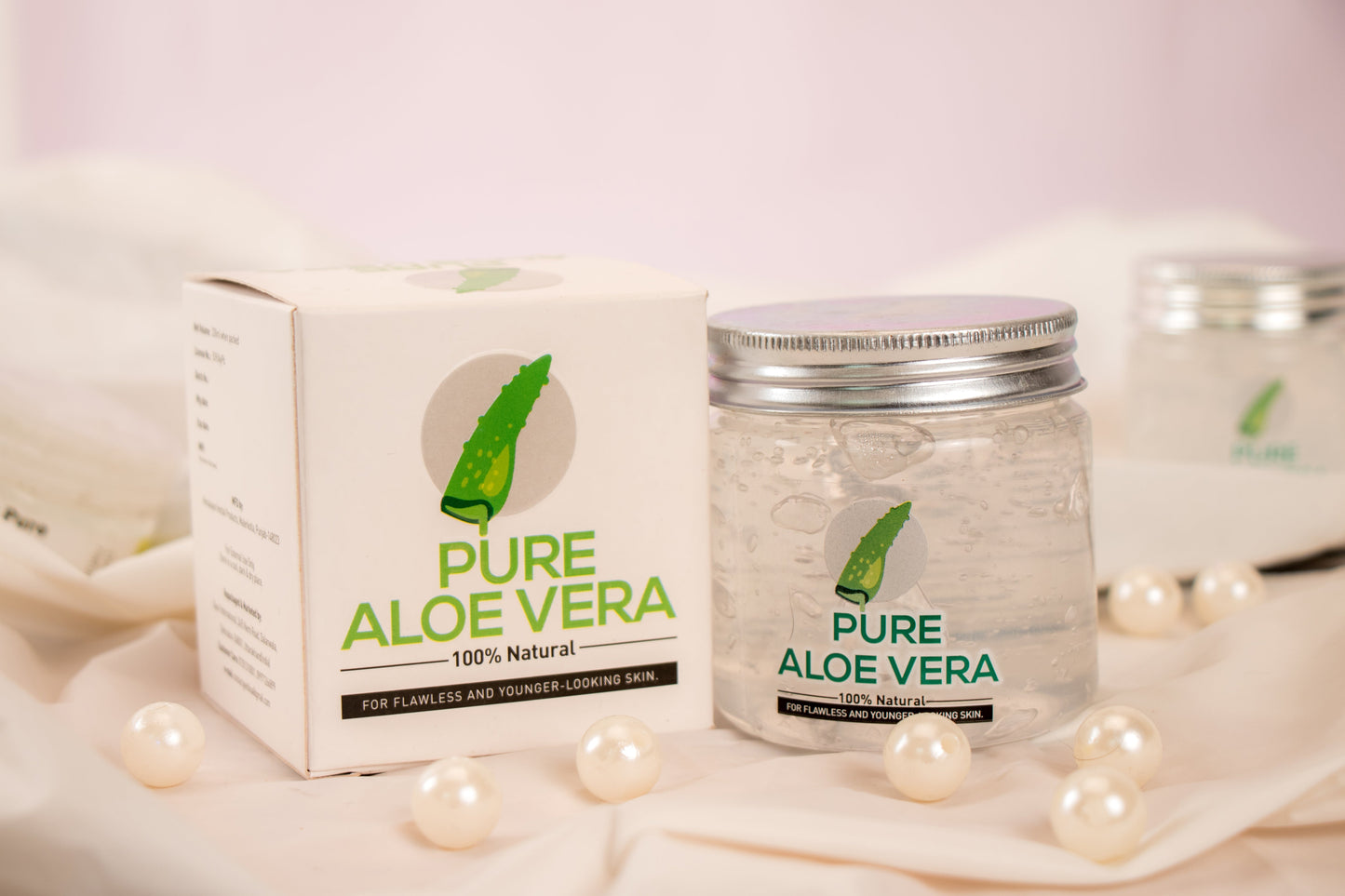 100% Pure & Natural Aloe Vera Gel 130 ml