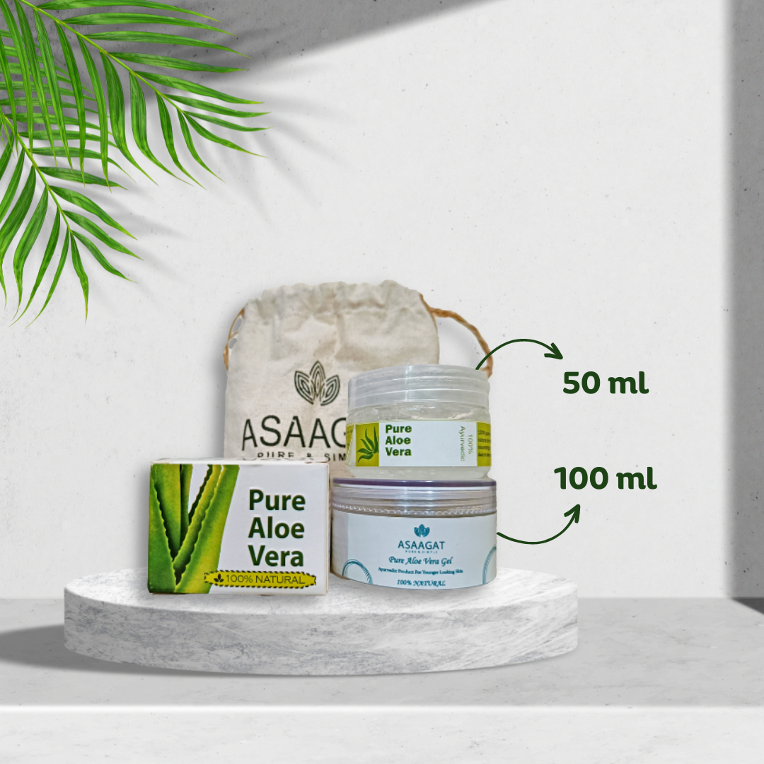 100% Pure & Natural Aloe Vera Gel