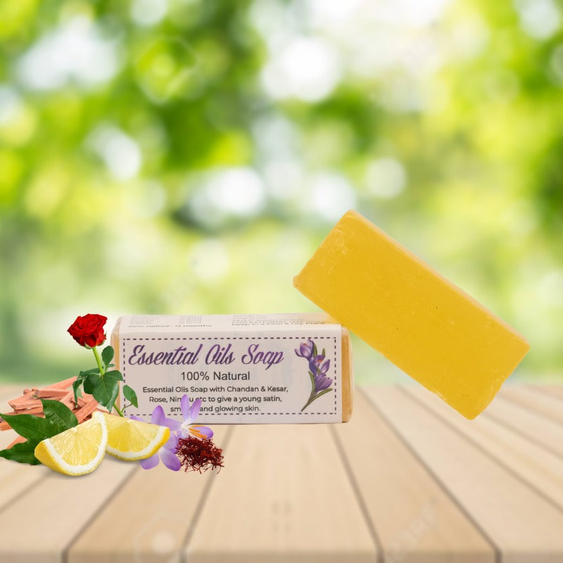 Chandan and Kesar Essential Oils Soap