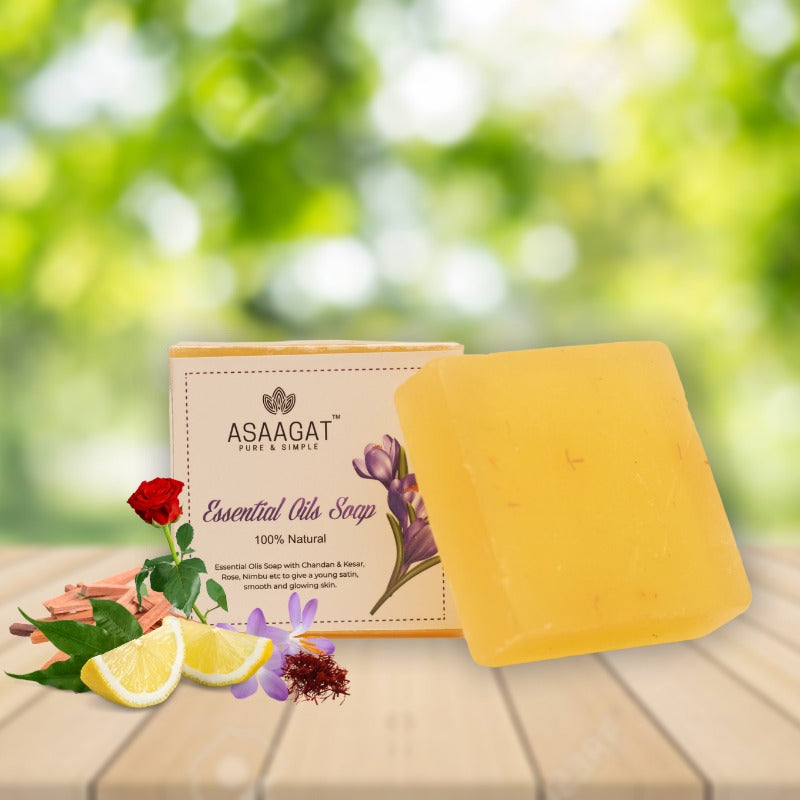 Chandan and Kesar Essential Oils Soap