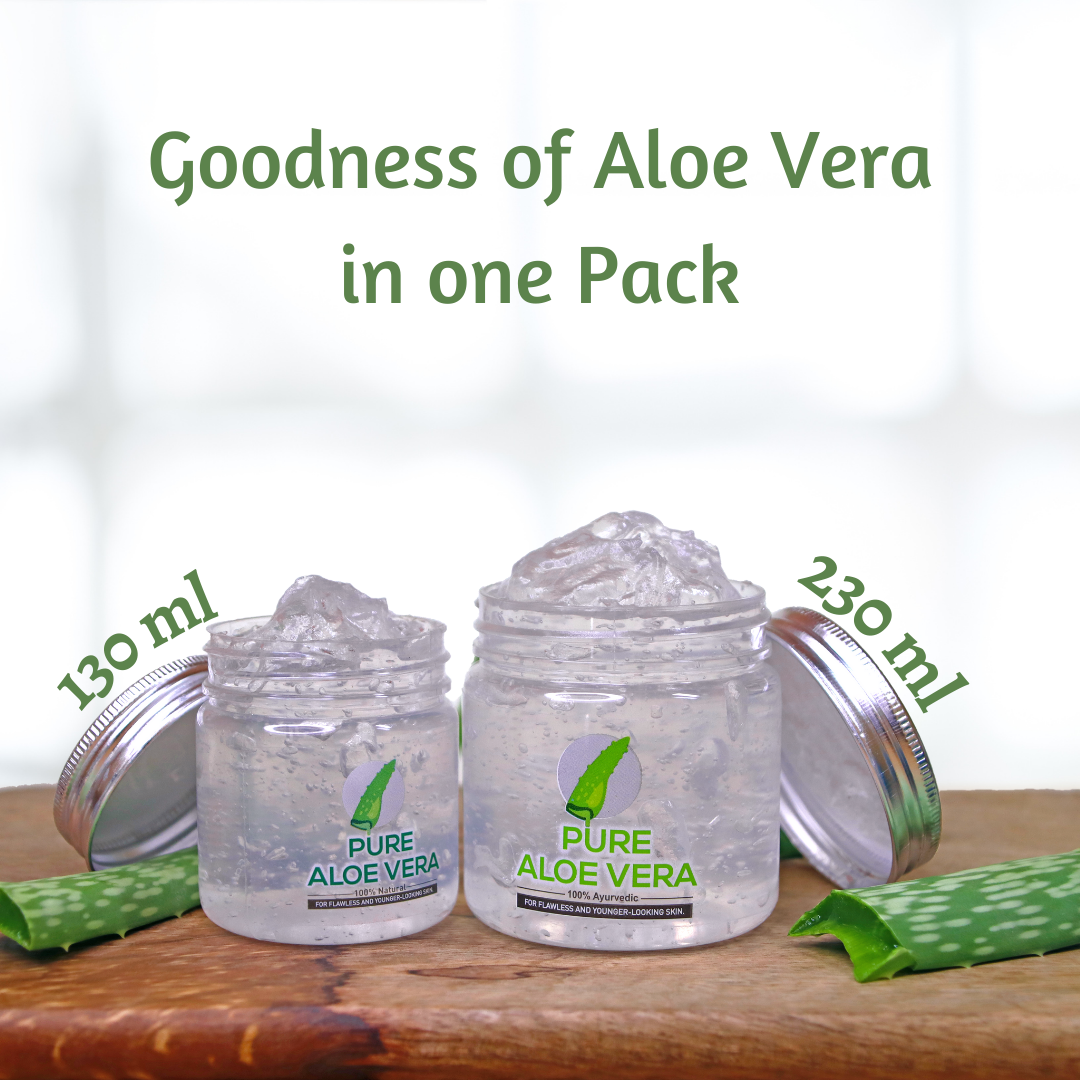 100% Pure & Natural Aloe Vera Gel